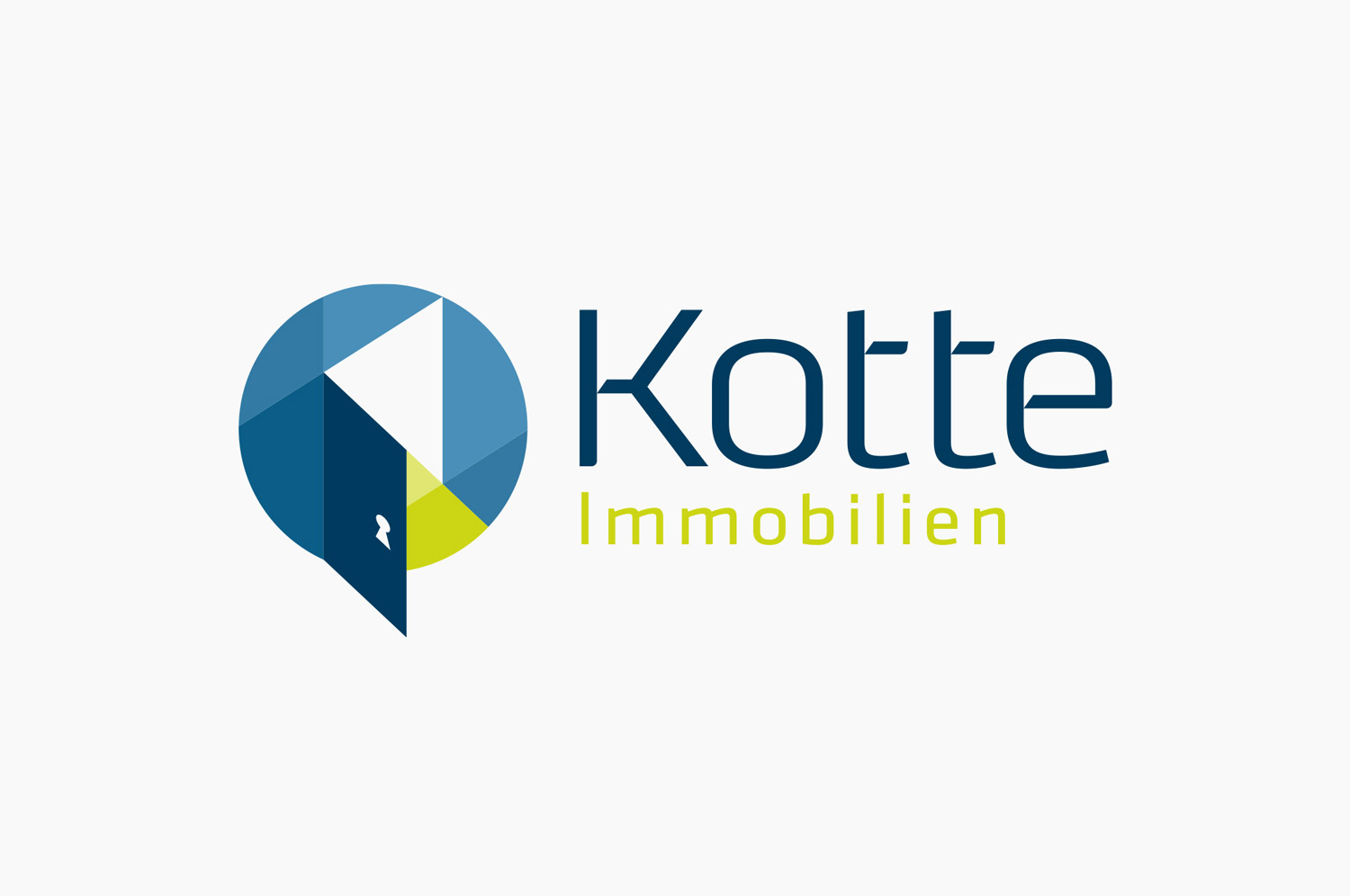 Entwicklung eines Corporate Designs für Kotte Immobilien