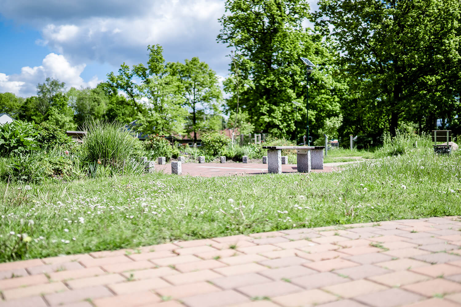 Sinnes- und Bewegungsgarten der Gemeinde Nienhagen