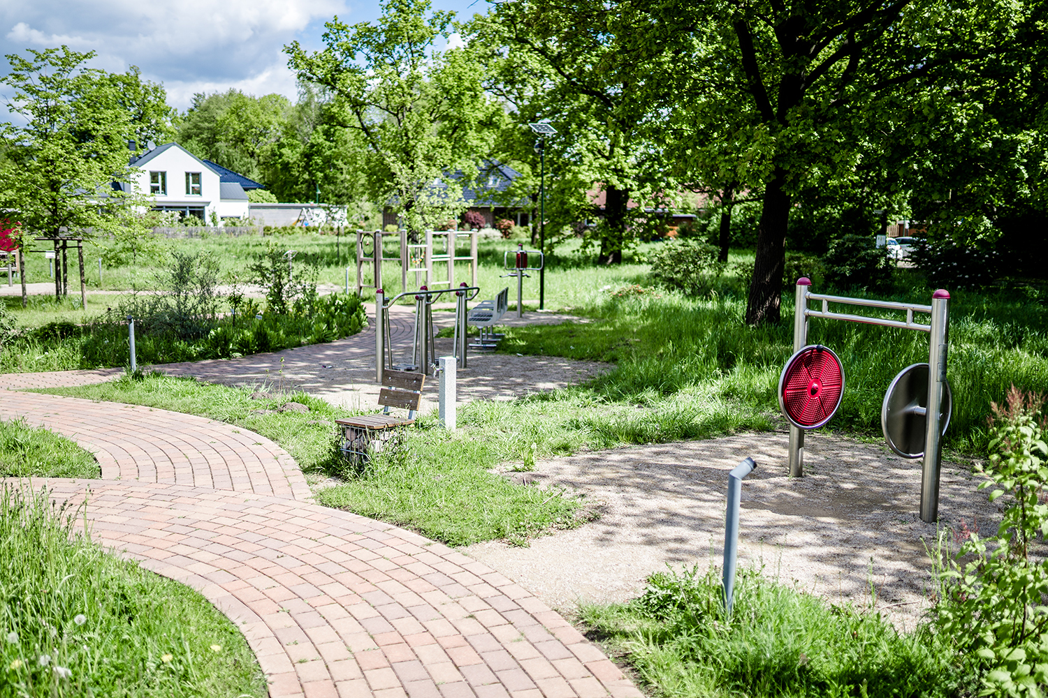 Sinnes- und Bewegungsgarten der Gemeinde Nienhagen