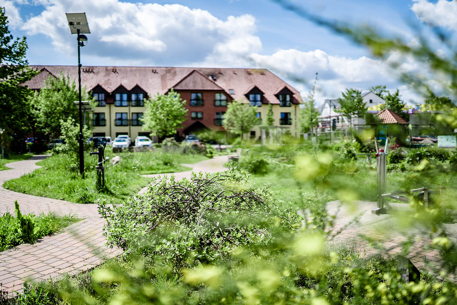 Sinnes- und Bewegungsgarten der Gemeinde Nienhagen