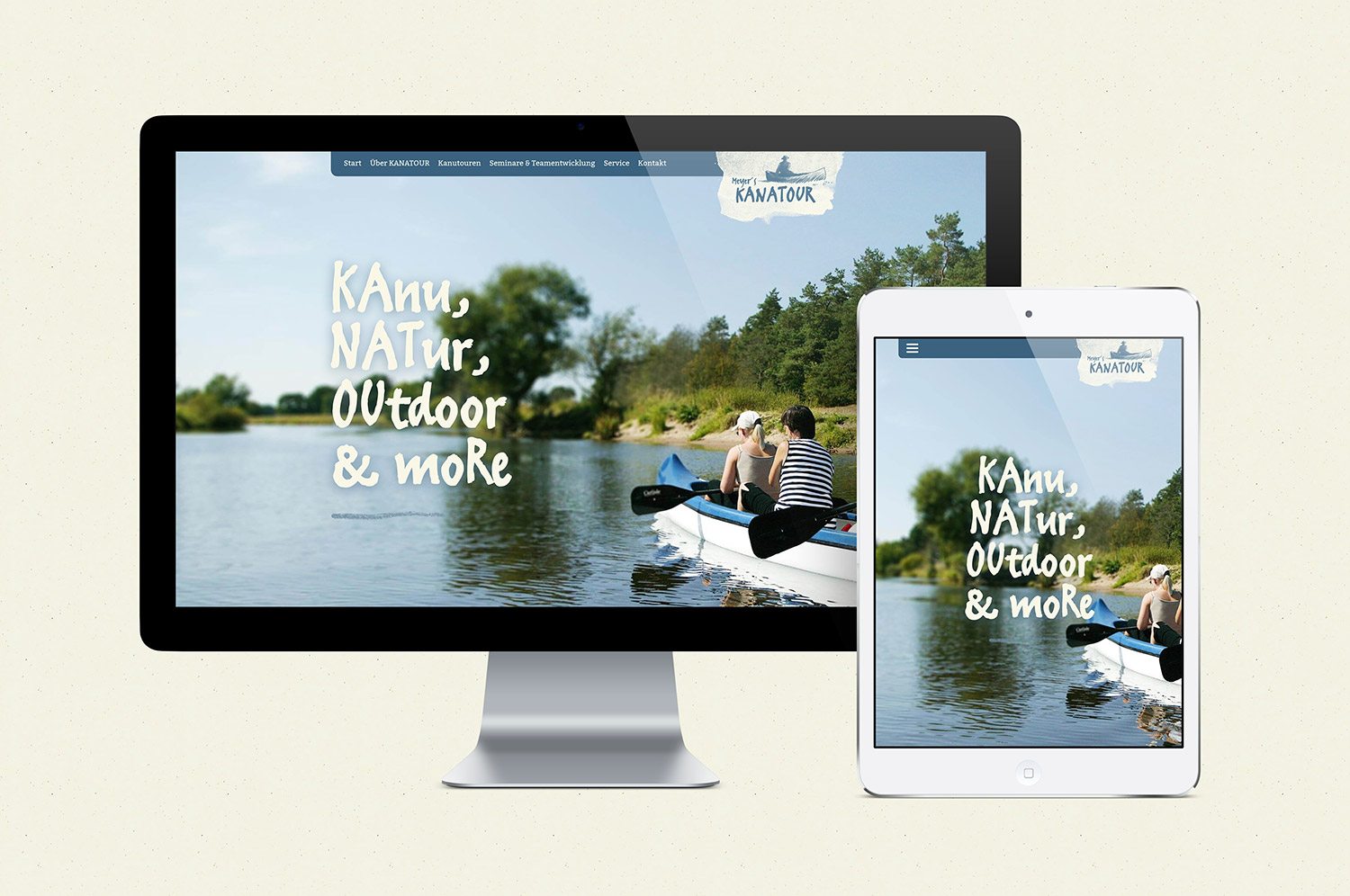 Internetauftritt mit Optimierung für Smartphones und Tablets für Kanatour