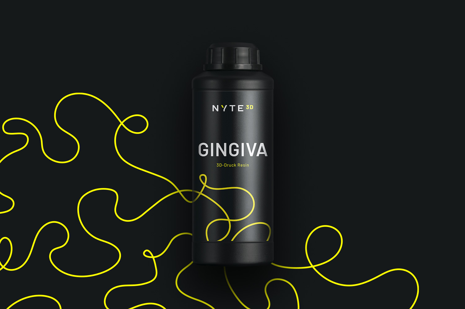 Flaschendesign für NYTE3D Gingiva