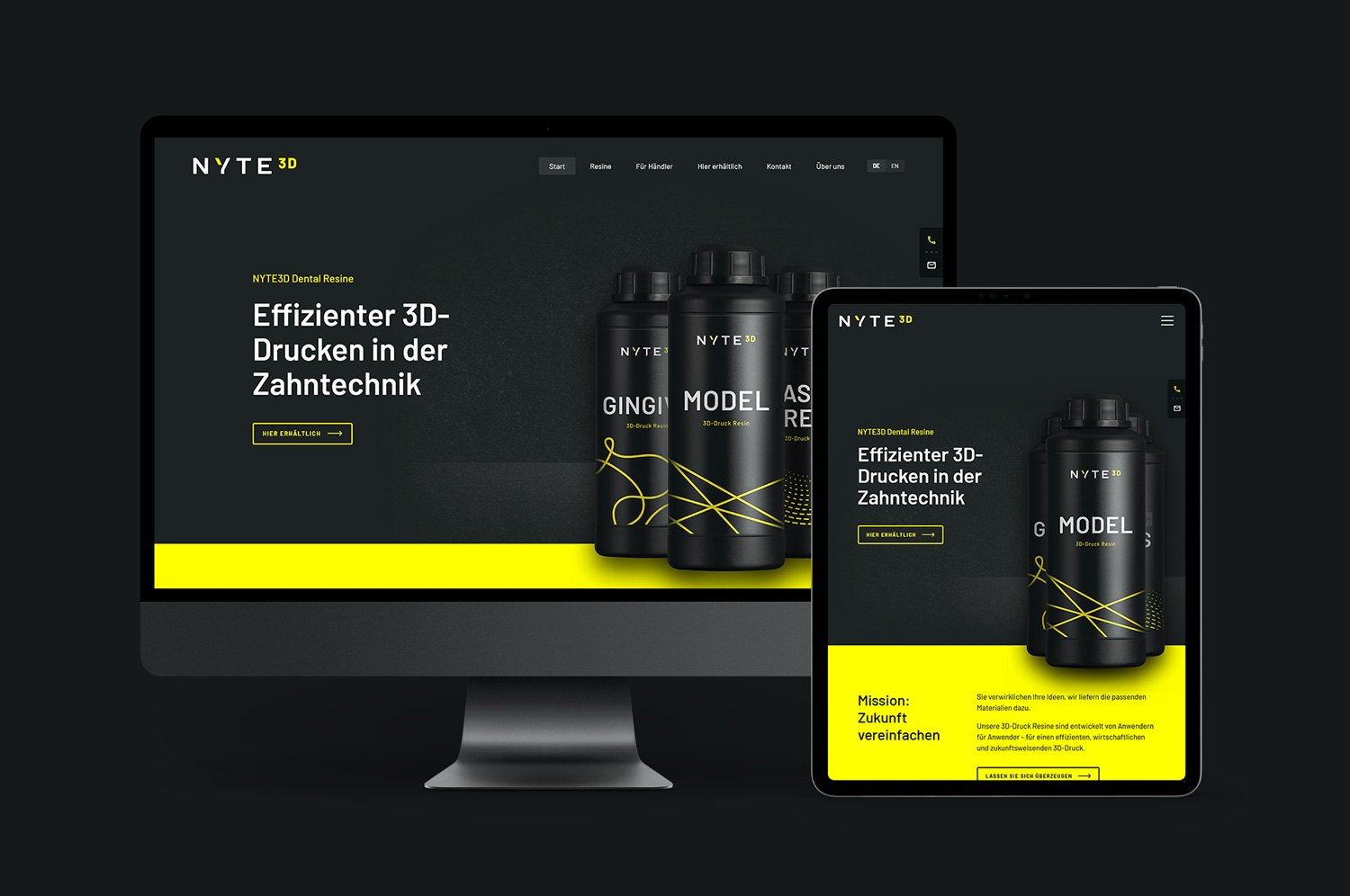 Website für NYTE3D