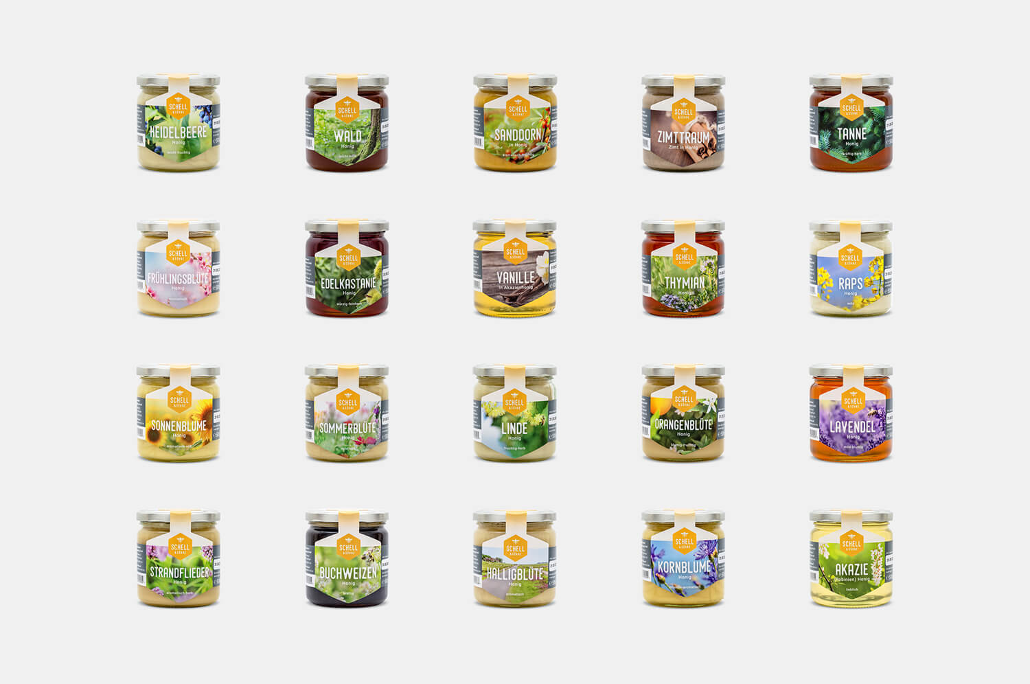 Honigvielfalt Schell & Söhne